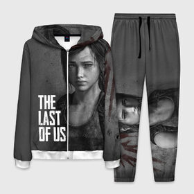 Мужской костюм 3D с принтом THE LAST OF US в Петрозаводске, 100% полиэстер | Манжеты и пояс оформлены тканевой резинкой, двухслойный капюшон со шнурком для регулировки, карманы спереди | gamer | player | stels | the last of us | the last of us part 2 | бегун | джоэл | каннибалы | охотники | сталкер | топляк | цикады | щелкун | элли