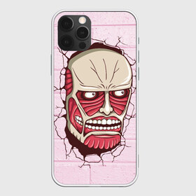 Чехол для iPhone 12 Pro Max с принтом TItan в Петрозаводске, Силикон |  | anime | attack on titan | аниме | атака титанов