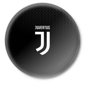 Значок с принтом Juventus в Петрозаводске,  металл | круглая форма, металлическая застежка в виде булавки | championship | fc | football | juventus | soccer | sport | одежда | спорт | спортивный | униформа | футбол | футбольный клуб | чемпионат | ювентус