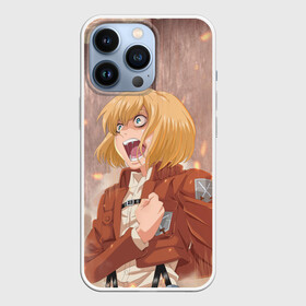 Чехол для iPhone 13 Pro с принтом Армин в Петрозаводске,  |  | anime | attack on titan | аниме | атака титанов