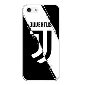 Чехол для iPhone 5/5S матовый с принтом FC Juventus в Петрозаводске, Силикон | Область печати: задняя сторона чехла, без боковых панелей | fc juventus | juventus | криштиану роналду ювентус | фк ювентус | футбол | ювентус