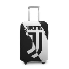 Чехол для чемодана 3D с принтом FC Juventus в Петрозаводске, 86% полиэфир, 14% спандекс | двустороннее нанесение принта, прорези для ручек и колес | fc juventus | juventus | криштиану роналду ювентус | фк ювентус | футбол | ювентус