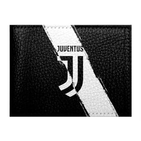 Обложка для студенческого билета с принтом FC Juventus в Петрозаводске, натуральная кожа | Размер: 11*8 см; Печать на всей внешней стороне | Тематика изображения на принте: fc juventus | juventus | криштиану роналду ювентус | фк ювентус | футбол | ювентус