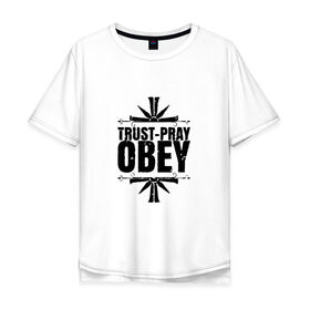 Мужская футболка хлопок Oversize с принтом FAR CRY 5 в Петрозаводске, 100% хлопок | свободный крой, круглый ворот, “спинка” длиннее передней части | far cry | фар край