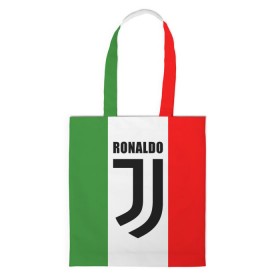 Сумка 3D повседневная с принтом Ronaldo Juventus Italy в Петрозаводске, 100% полиэстер | Плотность: 200 г/м2; Размер: 34×35 см; Высота лямок: 30 см | cr7 | cristiano ronaldo | football | juventus | криштиану роналду | роналдо | роналду | футбол | ювентус