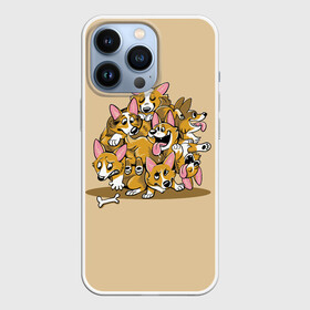 Чехол для iPhone 13 Pro с принтом Корги в Петрозаводске,  |  | corgi | dog | dogs | корги | пес | порода | собака | щенки | щенок