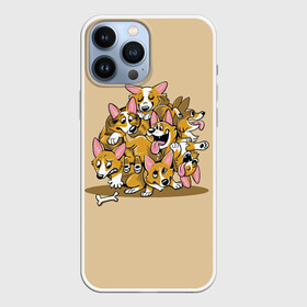 Чехол для iPhone 13 Pro Max с принтом Корги в Петрозаводске,  |  | corgi | dog | dogs | корги | пес | порода | собака | щенки | щенок