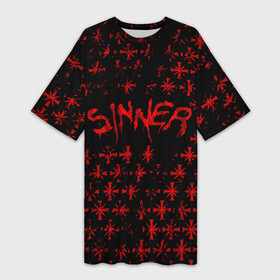Платье-футболка 3D с принтом FAR CRY 5 SINNER | ФАР КРАЙ ГРЕШНИК в Петрозаводске,  |  | far cry | sinner