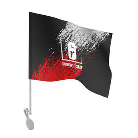 Флаг для автомобиля с принтом RAINBOW SIX SIEGE в Петрозаводске, 100% полиэстер | Размер: 30*21 см | 2019 | blue | cybersport | esport | liquid | logo | pro league | team | team liquid | киберспорт | логотип | тим ликвид | фирменные цвета