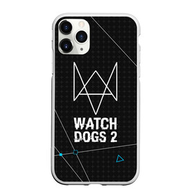 Чехол для iPhone 11 Pro матовый с принтом WATCH DOGS 2 в Петрозаводске, Силикон |  | action | ct os | ded sec | fox | gamer | hacker | player | watch dogs | watch dogs 2 | знак лиса | хакер