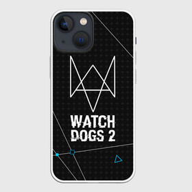 Чехол для iPhone 13 mini с принтом WATCH DOGS 2 в Петрозаводске,  |  | action | ct os | ded sec | fox | gamer | hacker | player | watch dogs | watch dogs 2 | знак лиса | хакер