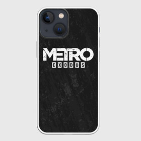 Чехол для iPhone 13 mini с принтом METRO EXODUS в Петрозаводске,  |  | exodus | horror | metro exodus | survival | игры | исход | метро | метро 2035