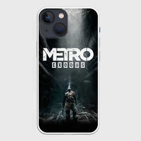 Чехол для iPhone 13 mini с принтом METRO EXODUS | МЕТРО ИСХОД АРТЁМ в Петрозаводске,  |  | exodus | horror | metro exodus | survival | игры | исход | метро | метро 2035