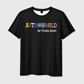 Мужская футболка 3D с принтом Travis Scott в Петрозаводске, 100% полиэфир | прямой крой, круглый вырез горловины, длина до линии бедер | astroworld | hip hop | hiphop | rap | scott | travis | travis scott | travisscott | wish you were here | рэп | хип хоп | хипхоп