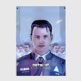 Постер с принтом Detroit become human в Петрозаводске, 100% бумага
 | бумага, плотность 150 мг. Матовая, но за счет высокого коэффициента гладкости имеет небольшой блеск и дает на свету блики, но в отличии от глянцевой бумаги не покрыта лаком | connor | cyberlife | detroit become human | deviant | kara | markus | ps4 | rk800 |  detroit: become human | детроит | детроит: стать человеком | игры | кара | коннор | конор | кэра | маркус | пиратs | эксклюзив