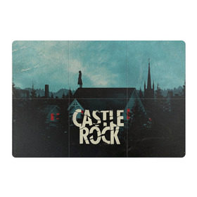 Магнитный плакат 3Х2 с принтом Castle Rock в Петрозаводске, Полимерный материал с магнитным слоем | 6 деталей размером 9*9 см | castle rock | hulu | билл скарсгард | дж.дж. абрамс | касл рок | кубик в кубе | стивен кинг | шоушенк