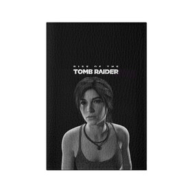 Обложка для паспорта матовая кожа с принтом Rise if The Tomb Raider в Петрозаводске, натуральная матовая кожа | размер 19,3 х 13,7 см; прозрачные пластиковые крепления | Тематика изображения на принте: adventure | lara croft | tomb rider | археолог | гробниц | крофт | лара | приключения | расхитительница