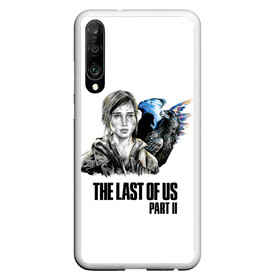 Чехол для Honor P30 с принтом The last of US 2 в Петрозаводске, Силикон | Область печати: задняя сторона чехла, без боковых панелей | ellie | game | joel | naughty dog | the last of us | джоэл | одни из нас | элли