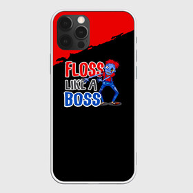 Чехол для iPhone 12 Pro с принтом Floss like a boss в Петрозаводске, силикон | область печати: задняя сторона чехла, без боковых панелей | dance | floss | flossing | like a boss | бос | движение | деб | дэб | кулаки | любит | размахивает | руками | руки | танец | танцевальное | флос | флосинг | флосс | флоссинг