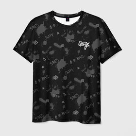 Мужская футболка 3D с принтом GTA 5 Online: GUFFY STYLE #8 в Петрозаводске, 100% полиэфир | прямой крой, круглый вырез горловины, длина до линии бедер | auto | grand | gta | gta5 | guffy | rockstar | theft | гта | гта5 | рокстар | тревор