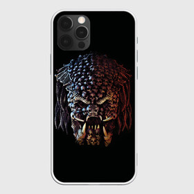 Чехол для iPhone 12 Pro с принтом PREDATOR в Петрозаводске, силикон | область печати: задняя сторона чехла, без боковых панелей | 90 е | alien | predator | алфи аллен | кино | оливия манн | пришельцы | фильмы | хищник | чужой | шейн блэк