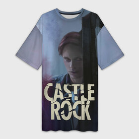 Платье-футболка 3D с принтом Castle Rock   shawshank prisoner в Петрозаводске,  |  | castle rock | hulu | билл скарсгард | дж.дж. абрамс | касл рок | кубик в кубе | стивен кинг | шоушенк