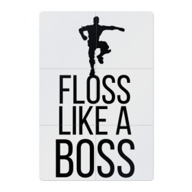 Магнитный плакат 2Х3 с принтом FLOSS LIKE A BOSS в Петрозаводске, Полимерный материал с магнитным слоем | 6 деталей размером 9*9 см | Тематика изображения на принте: 