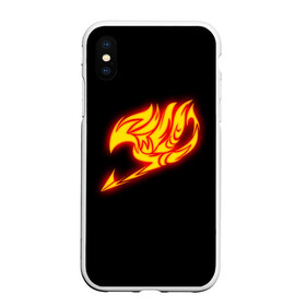 Чехол для iPhone XS Max матовый с принтом FAIRY TAILS NATSU DRAGNEEL в Петрозаводске, Силикон | Область печати: задняя сторона чехла, без боковых панелей | anime | fairy tails | heroes | manga | natsu | аниме | манга