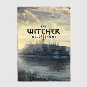 Постер с принтом The Witcher 3: Wild Hunt в Петрозаводске, 100% бумага
 | бумага, плотность 150 мг. Матовая, но за счет высокого коэффициента гладкости имеет небольшой блеск и дает на свету блики, но в отличии от глянцевой бумаги не покрыта лаком | wild hunt | witcher | арбалет | ведьмак 3 | геральт | дикая | магия | охота | сказка | сфера | фэнтези | цири