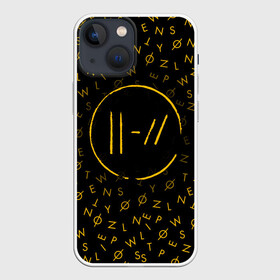 Чехол для iPhone 13 mini с принтом TWENTY ONE PILOTS  TOP в Петрозаводске,  |  | 21 pilots | 21p | music | rock | top | trench | twenty one pilots | группа | музыка | рок