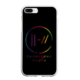 Чехол для iPhone 7Plus/8 Plus матовый с принтом TWENTY ONE PILOTS TOP в Петрозаводске, Силикон | Область печати: задняя сторона чехла, без боковых панелей | 21 pilots | 21p | music | rock | top | trench | twenty one pilots | группа | музыка | рок