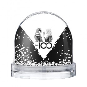 Водяной шар с принтом The 100 в Петрозаводске, Пластик | Изображение внутри шара печатается на глянцевой фотобумаге с двух сторон | 