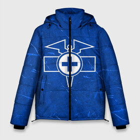 Мужская зимняя куртка 3D с принтом R6S DOC в Петрозаводске, верх — 100% полиэстер; подкладка — 100% полиэстер; утеплитель — 100% полиэстер | длина ниже бедра, свободный силуэт Оверсайз. Есть воротник-стойка, отстегивающийся капюшон и ветрозащитная планка. 

Боковые карманы с листочкой на кнопках и внутренний карман на молнии. | 6 | cybersport | esport | logo | pro league | rainbow | rainbow six siege | six | team | киберспорт | лого | радуга осада