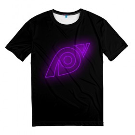 Мужская футболка 3D с принтом R6S JACKAL в Петрозаводске, 100% полиэфир | прямой крой, круглый вырез горловины, длина до линии бедер | 6 | cybersport | esport | logo | pro league | rainbow | rainbow six siege | six | team | киберспорт | лого | радуга осада