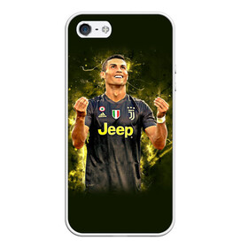 Чехол для iPhone 5/5S матовый с принтом RONALDO JUVE SPORT в Петрозаводске, Силикон | Область печати: задняя сторона чехла, без боковых панелей | cr7 | fc | football | football club | juve | juventus | ronaldo | sport | роналдо | спорт | спортивные | униформа | фирменные цвета | фк | футбол | футбольный клуб | ювентус