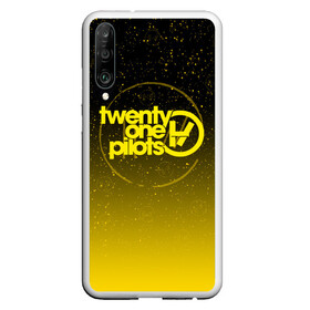 Чехол для Honor P30 с принтом TWENTY ONE PILOTS TOP в Петрозаводске, Силикон | Область печати: задняя сторона чехла, без боковых панелей | 21 pilots | 21p | galaxy | music | rock | space | star | top | trench | twenty one pilots | галактика | группа | звезды | космос | музыка | рок