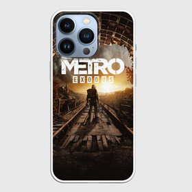 Чехол для iPhone 13 Pro с принтом METRO EXODUS | МЕТРО ИСХОД в Петрозаводске,  |  | Тематика изображения на принте: exodus | horror | metro exodus | survival | игры | исход | метро | метро 2035