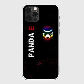 Чехол для iPhone 12 Pro с принтом Panda e в Петрозаводске, силикон | область печати: задняя сторона чехла, без боковых панелей | cygo | panda e | rap | бандана | гепард | голова | леонид вакальчук | медведь | мы бежим с тобой как будто от гепарда | надпись | панда е | реп | репер | рэп | рэпер | сайго | суго | цуго