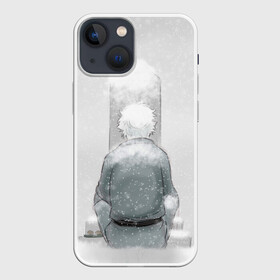 Чехол для iPhone 13 mini с принтом Snow в Петрозаводске,  |  | Тематика изображения на принте: anime | gin tama | gintama | аниме | гинтама