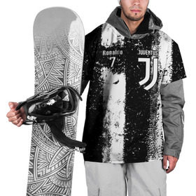 Накидка на куртку 3D с принтом Ronaldo uniform в Петрозаводске, 100% полиэстер |  | 7 | cristiano | juventus | ronaldo | белые | криштиану | линии | роналду | черные | ювентус