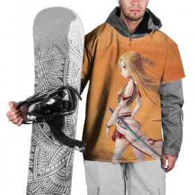 Накидка на куртку 3D с принтом Yuuki Asuna в Петрозаводске, 100% полиэстер |  | Тематика изображения на принте: art | online | sword | ветер | волосы | девушка | длинные | золотистые | мастера | меч | меча | онлайн