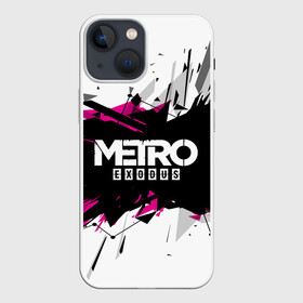 Чехол для iPhone 13 mini с принтом Metro Exodus 2018 в Петрозаводске,  |  | 2035 | exodus | metro | metro exodus | metro: exodus | survival horror | арт | артём | исход | метро | метро исход | метро:исход