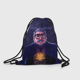 Рюкзак-мешок 3D с принтом Guillermo del Toro в Петрозаводске, 100% полиэстер | плотность ткани — 200 г/м2, размер — 35 х 45 см; лямки — толстые шнурки, застежка на шнуровке, без карманов и подкладки | 