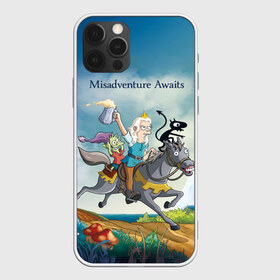 Чехол для iPhone 12 Pro Max с принтом Misadventure Awaits в Петрозаводске, Силикон |  | Тематика изображения на принте: disenchantment | elfo | мэтт гроунинг | разочарование | тролль | эльф | эльфо