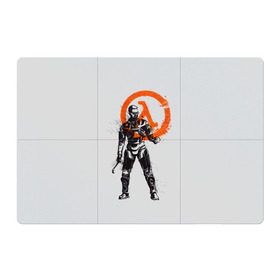 Магнитный плакат 3Х2 с принтом Half-Life в Петрозаводске, Полимерный материал с магнитным слоем | 6 деталей размером 9*9 см | 