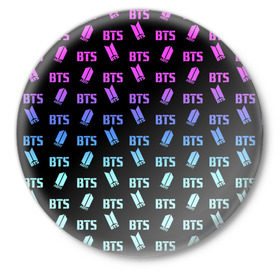 Значок с принтом BTS в Петрозаводске,  металл | круглая форма, металлическая застежка в виде булавки | bangtan boys | beyond the scene | bts | k pop | music | арэм | ви | джей хоуп | джин | музыка | сюга | чимин | чонгук