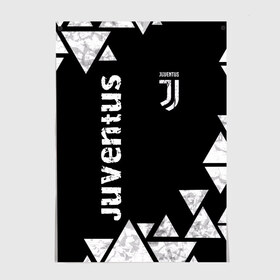 Постер с принтом Juventus Black and White в Петрозаводске, 100% бумага
 | бумага, плотность 150 мг. Матовая, но за счет высокого коэффициента гладкости имеет небольшой блеск и дает на свету блики, но в отличии от глянцевой бумаги не покрыта лаком | club | football | juventus | белый | италия | клуб | форма | черный | ювентус