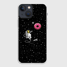 Чехол для iPhone 13 mini с принтом Homer Spaceman в Петрозаводске,  |  | bart | beer | dunt | family | homer | lisa | maggie | marge | simpson | simpsons | space | sprihgfield | star | thesimpsons | барт | гомер | лиза | мардж | мегги | семья | симпсоны | спрингфилд