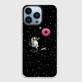 Чехол для iPhone 13 Pro с принтом Homer Spaceman в Петрозаводске,  |  | Тематика изображения на принте: bart | beer | dunt | family | homer | lisa | maggie | marge | simpson | simpsons | space | sprihgfield | star | thesimpsons | барт | гомер | лиза | мардж | мегги | семья | симпсоны | спрингфилд