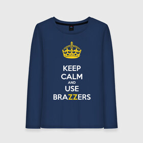 Женский лонгслив хлопок с принтом KEEP CALM AND USE BRAZZERS в Петрозаводске, 100% хлопок |  | brazzers | верховный | девушка | девушки | дом | и | используй | картин | красивая | круто | лучший | любовь | мода | молодёжная | рисунок | силуэт | современная | сохраняй | спокойствие | стиль | студия